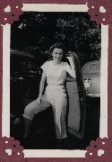Julia (Judy) Kish Dorrough; Parents honeymoon